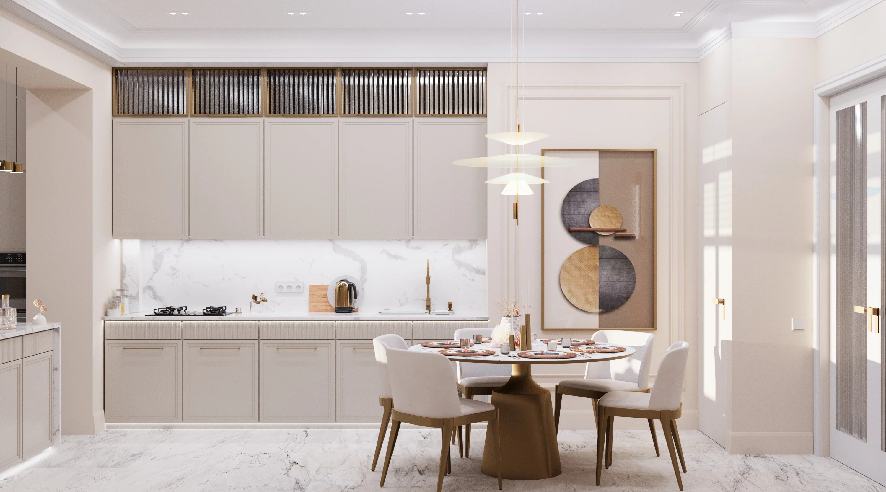 Квартира на Театральной 103 - кухня 1